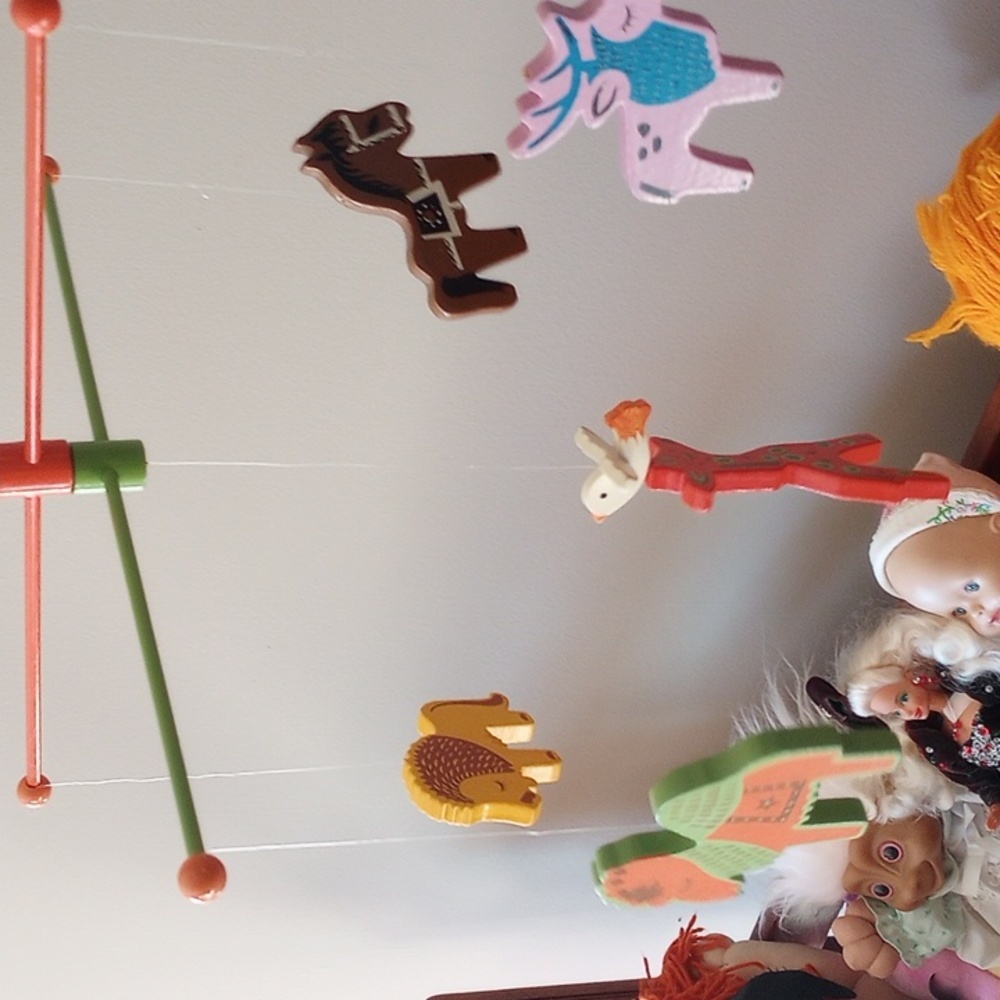 Vintage Baby Bed Mobile for Babies With Music Box - Picture 11 of 12